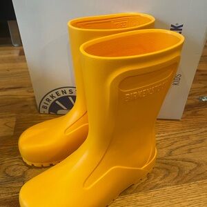Birkenstock Kids Yellow Rain Boots